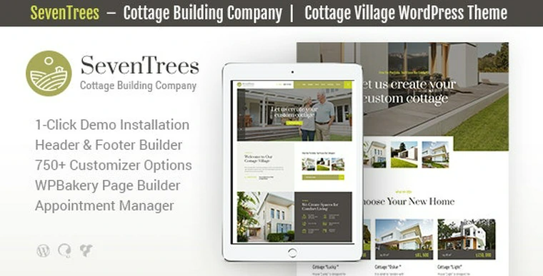 SevenTrees v1.0.2 - Real Estate Property WordPress Theme33993