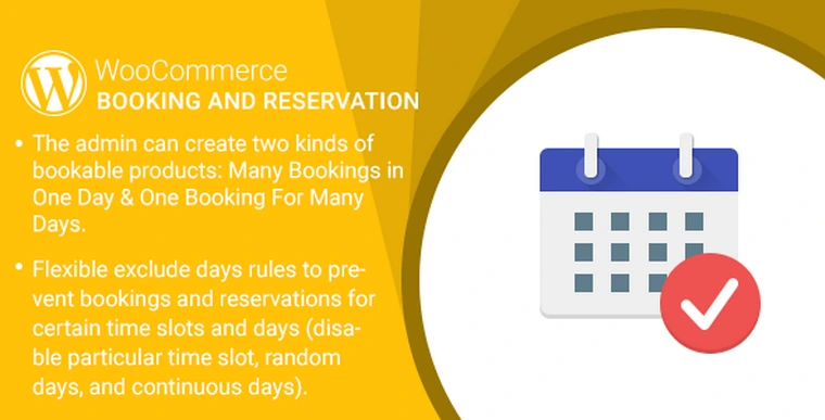 Booking And Reservation Plugin for WooCommerce v1.026354
