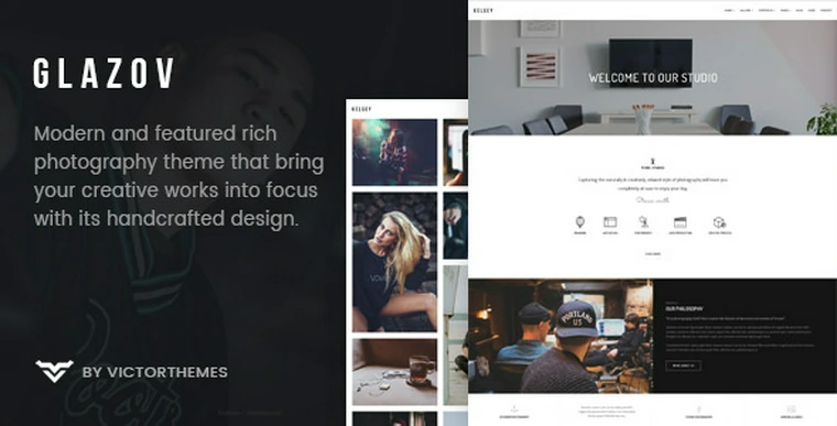 Glazov v1.3 - Photography WordPress Theme29021