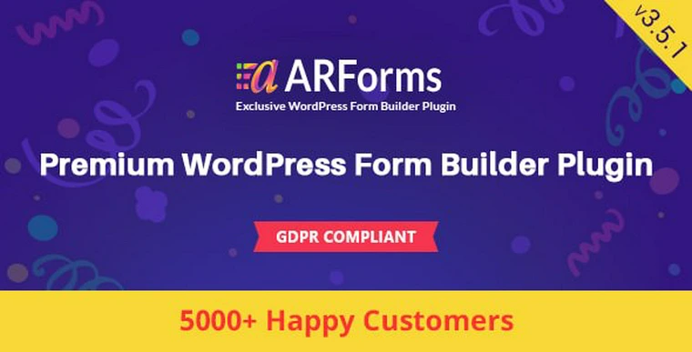 ARForms v3.5.1 - Wordpress Form Builder Plugin25756