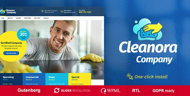 Cleanora v1.0.0 - Cleaning Services Theme28192