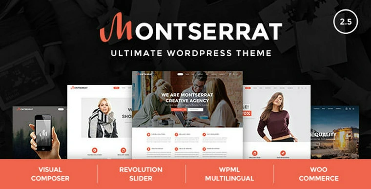 Montserrat v2.5 - Multipurpose Modern WordPress Theme27093