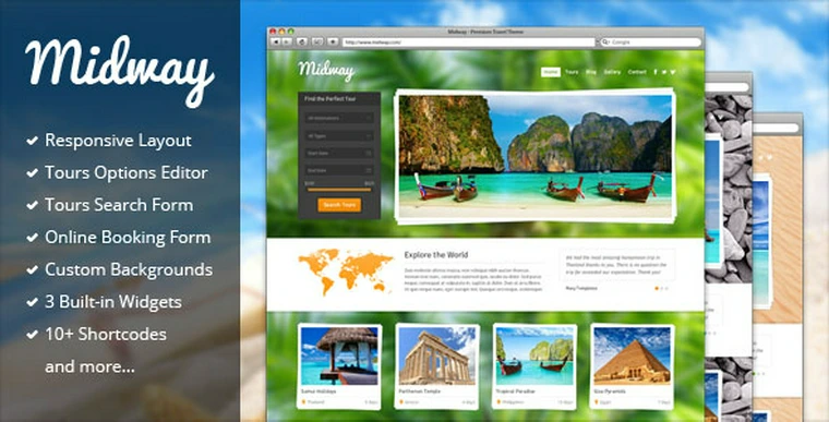 Midway v3.12 - Responsive Travel WP Theme23241