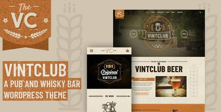 VintClub v1.0.9 - A Pub and Whisky Bar WordPress Theme47658