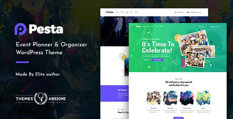 Pesta v1.4 - Event Planner & Organizer WordPress Theme44538