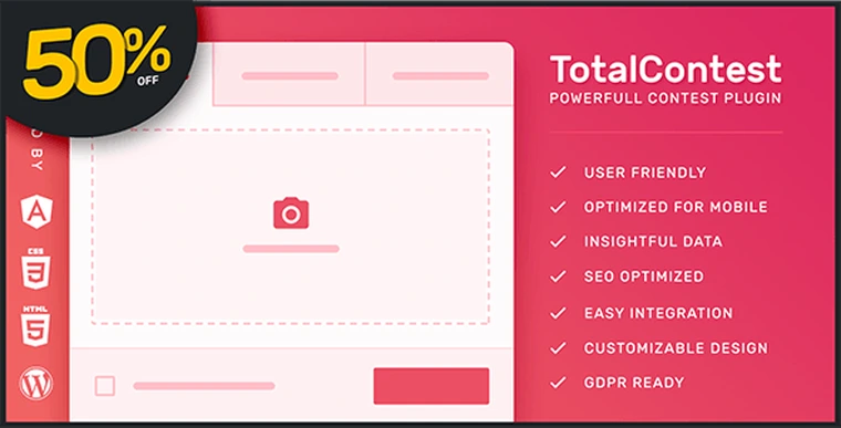 TotalContest Pro v2.0.0 - Responsive Contest Plugin35480