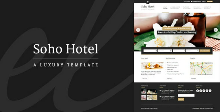 Soho Hotel v2.2.1 - Responsive Hotel Booking WP Theme23836