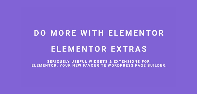 Elementor Extras v1.8.2 - Do more with Elementor23094