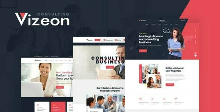 Vizeon v1.0.6 - Business Consulting WordPress Themes45441