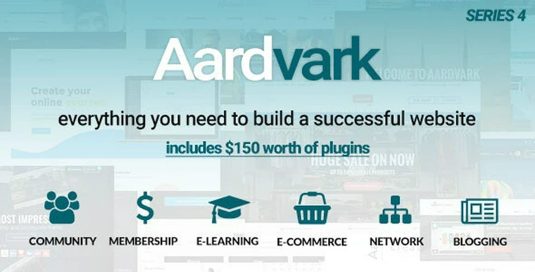 Aardvark v4.4 - Community, Membership, BuddyPress Theme31723