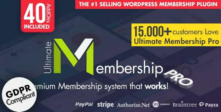 Ultimate Membership Pro WordPress Plugin v7.930687