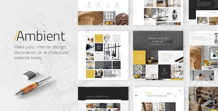 Ambient v1.7 - A Contemporary Theme for Interior Design37384