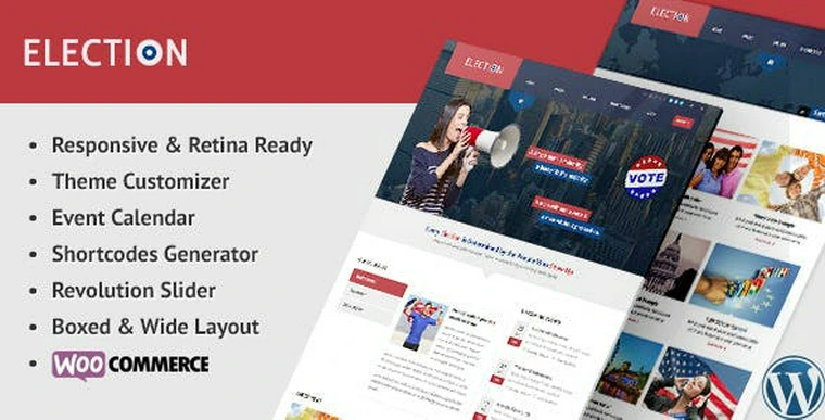 Election v1.2.0 - Political WordPress Theme30621