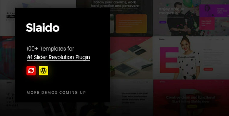 Slaido v2.0 - Template Pack for Slider Revolution23079