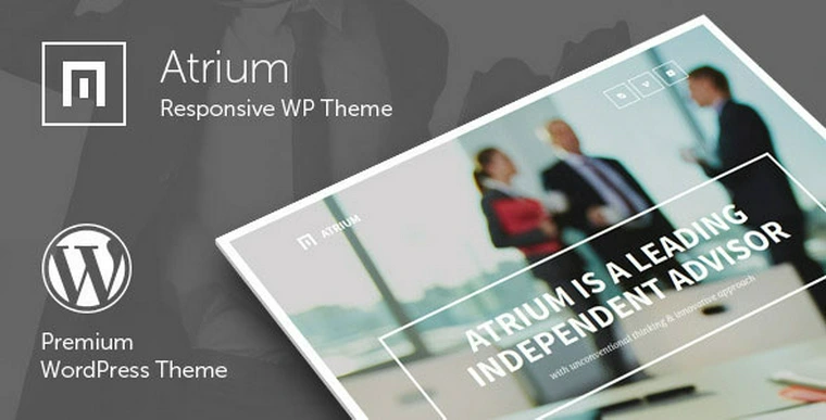 Atrium v2.4 - Responsive One Page WordPress Theme31493