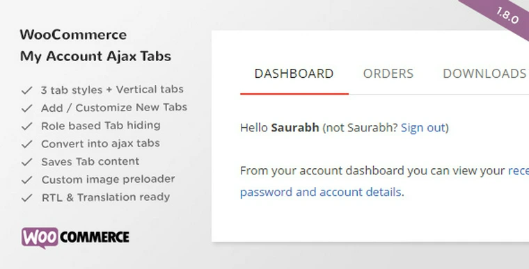 SS WooCommerce Myaccount Ajax Tabs v1.9.231979