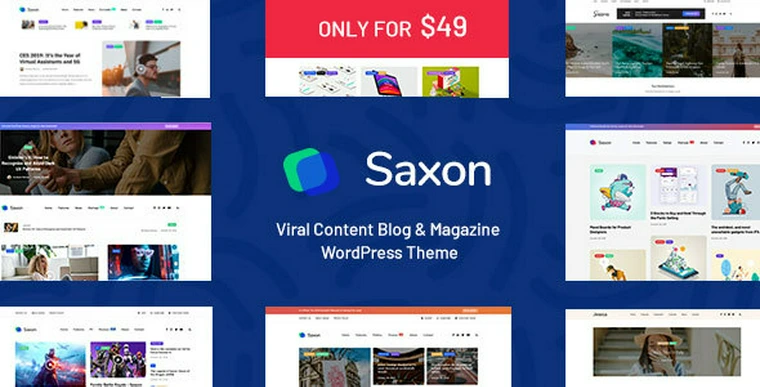 Saxon v1.5.2 - Viral Content Blog & Magazine Theme28848