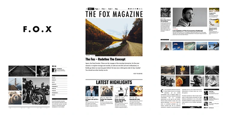 The Fox v4.3.0 - Minimal Blog/Magazine Theme For Creators38684