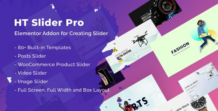 HT Slider Pro For Elementor v1.0.136930