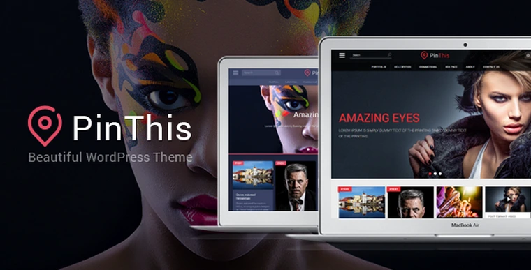 PinThis v1.6.9 - Pinterest Style Wordpress Theme27273