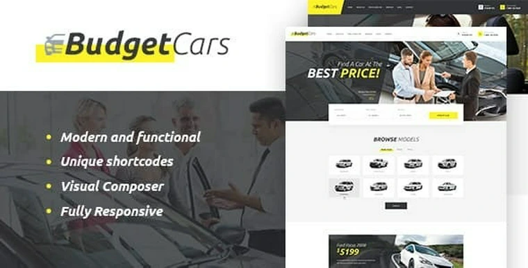 Budget Cars v1.2 - Used Car Dealer & Rental WordPress Theme + Store34248