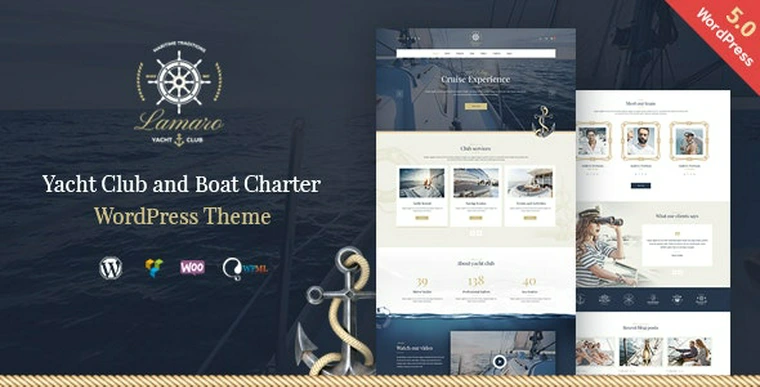 Lamaro v1.2.3 - Yacht Club and Rental Boat Service WordPress Theme40848