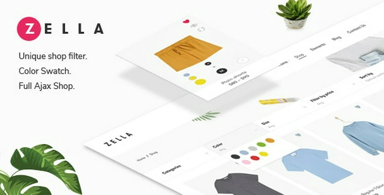 Zella v2.0.8 - WooCommerce AJAX WordPress Theme - RTL support36311