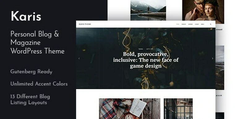 Karis v1.0.2 - Personal Blog & Magazine WordPress Theme36274