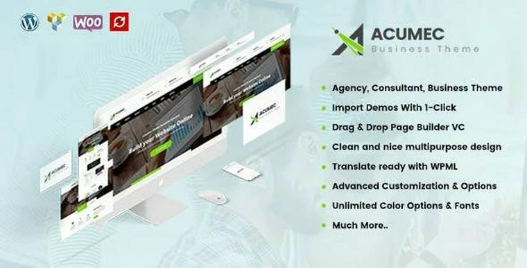 Acumec v1.3.1 - Business Multipurpose WordPress Theme32106