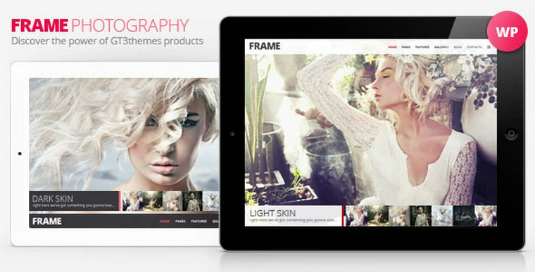 Frame v2.6.1 - Photography Minimalistic WP Theme25011