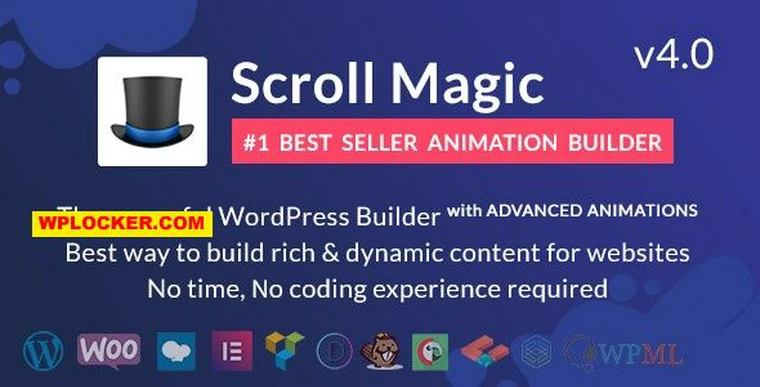 Scroll Magic v4.1.0 - Scrolling Animation Builder Plugin40775