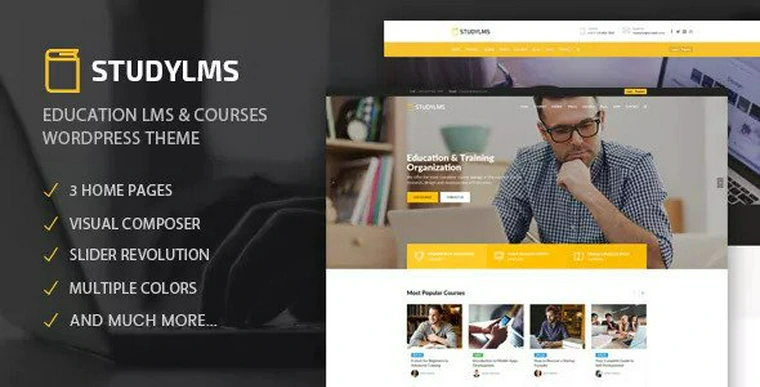 Studylms v1.8 - Education LMS & Courses Theme32062