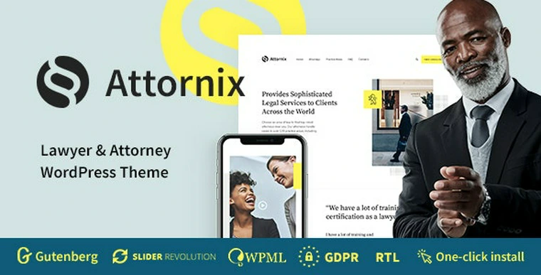 Attornix v1.0.7 - Lawyer WordPress Theme47971