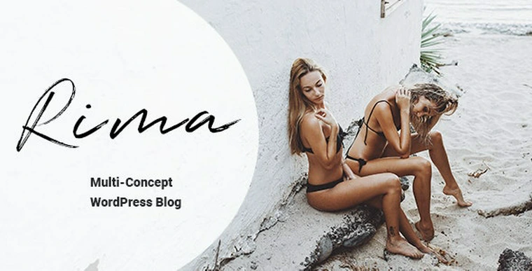 Rima v1.8.1 - Personal Blog WordPress Theme35665