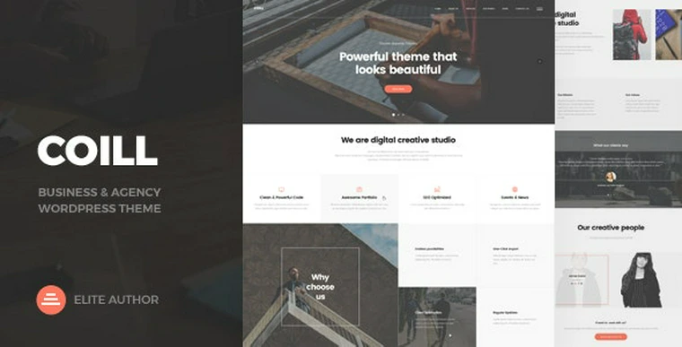 Coill v1.0 - Business & Agency WordPress Theme32278