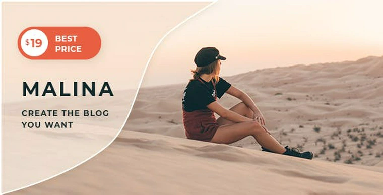 Malina v1.3.1 - Personal WordPress Blog Theme30163