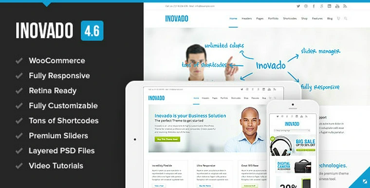 Inovado v4.6.9 - Retina Responsive Multi-Purpose Theme37167