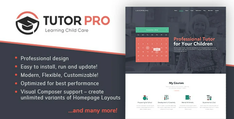 Tutor Pro - Education WordPress for Education25695