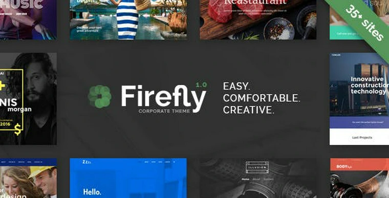 Firefly v1.1 - Responsive Multi-Purpose WordPress Theme30038