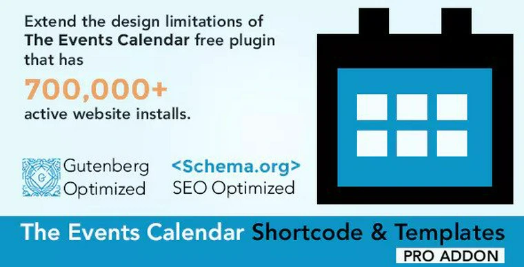 The Events Calendar Shortcode & Templates Pro v1.5.129594