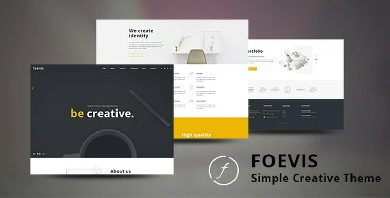 Foevis v1.3.0 - Basic WordPress Creative Theme34687