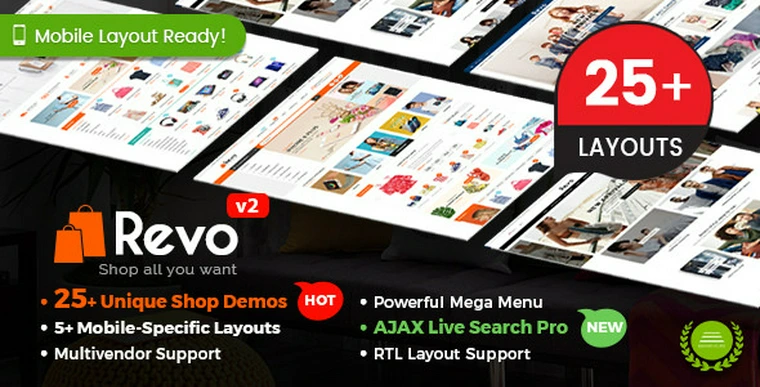 Revo v2.9.0 - Multi-purpose WooCommerce WordPress Theme27231