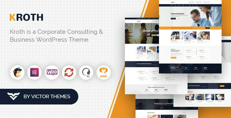 Kroth v1.9.7 - Business/Consulting WordPress Theme41909