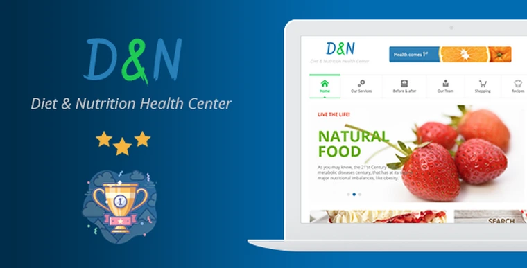 Diet & Nutrition Health Center v3.0 - WordPress Theme26244