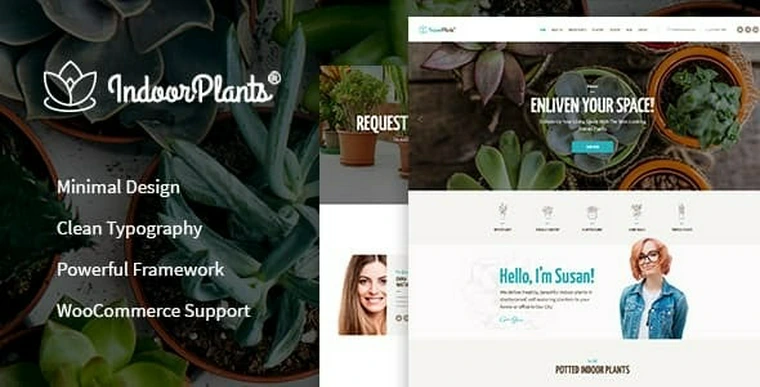 Indoor Plants v1.2 - Houseplants store & Gardening WordPress Theme34147