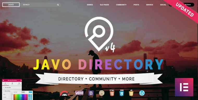 Javo Directory v5.0.0 - WordPress Theme44136