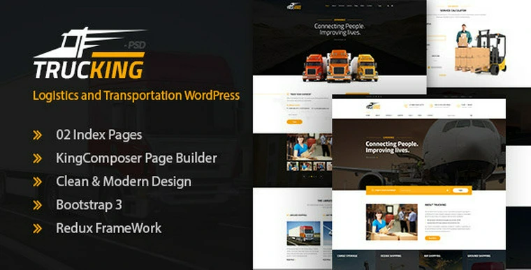 Trucking v1.7 - Logistics and Transportation Theme31591