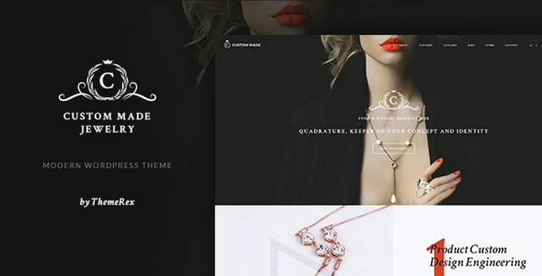 Custom Made v1.1.6 - Jewelry Manufacturer and Store WordPress Theme35416