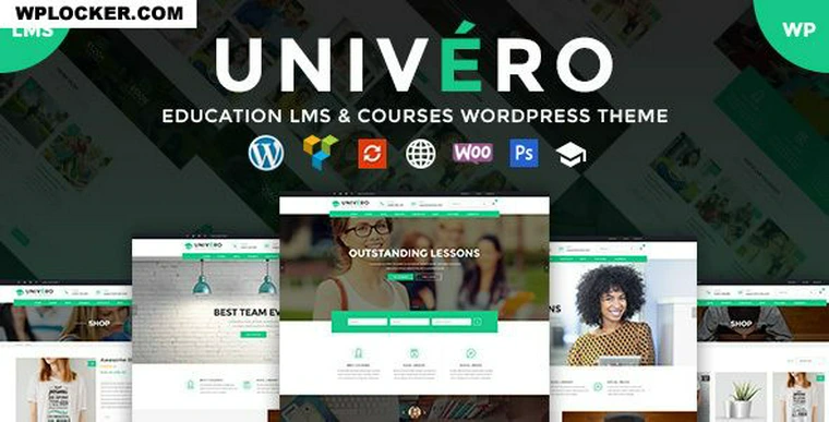 Univero v1.9 - Education LMS & Courses WordPress Theme39665