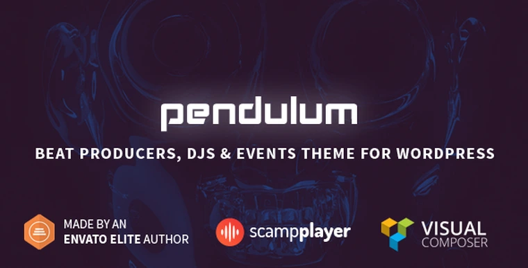 Pendulum v2.0.5 - Responsive Music Theme for Bands and Djs23839